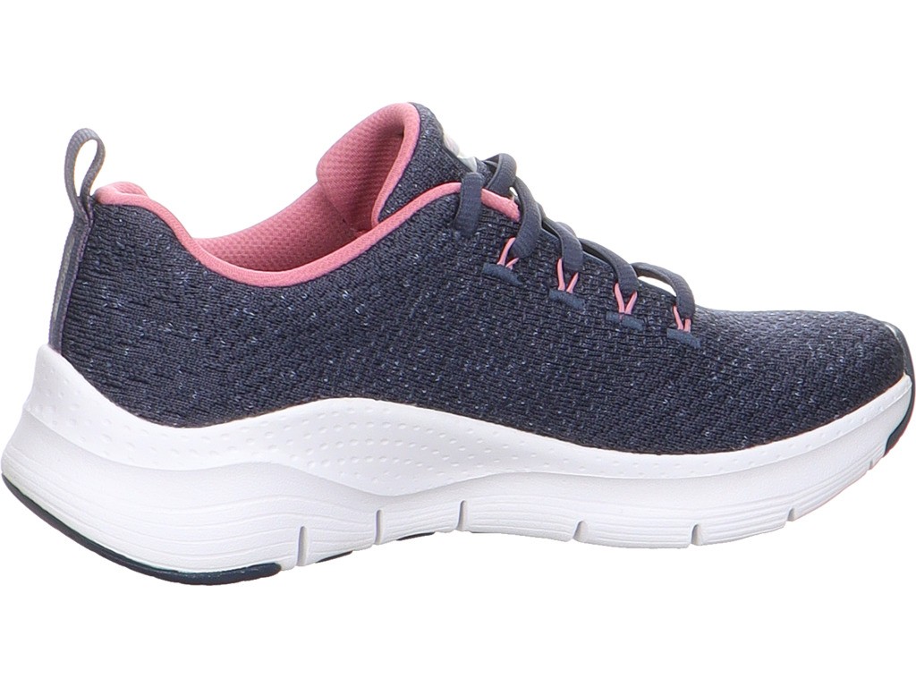 SKECHERS Freizeit Schnürer blau ARCH FIT