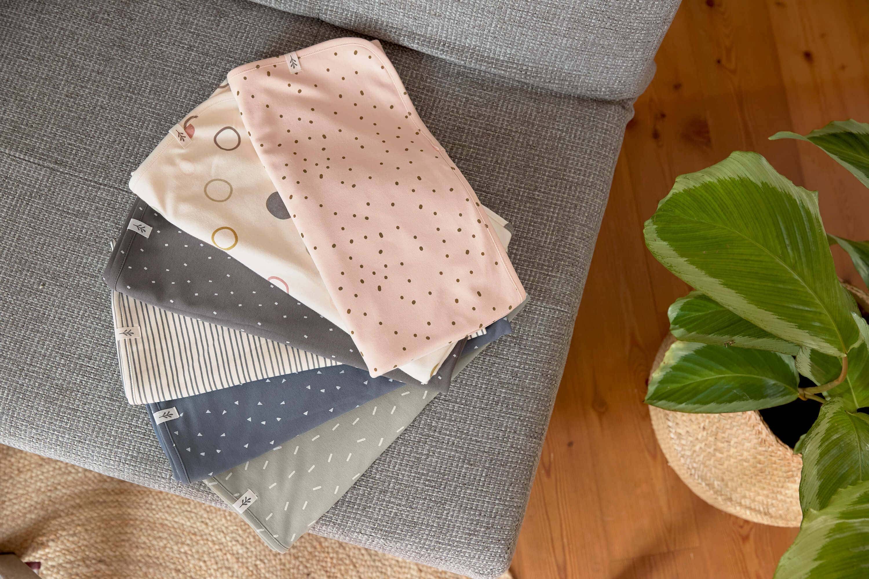 Babydecke - Bio Baumwolle, Powder Pink