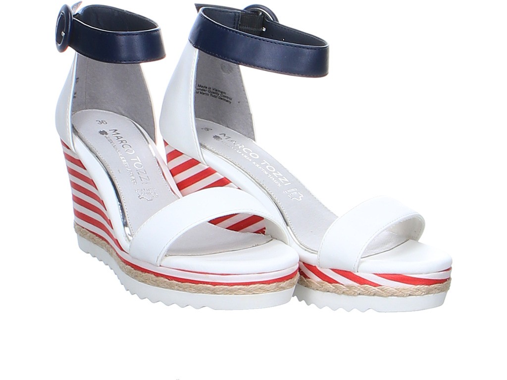 MARCO TOZZI Klassische Sandalen weiss