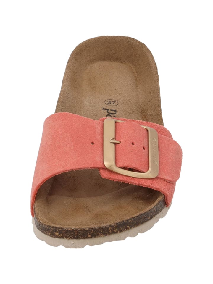 palado Pantoletten in orange velours günstig kaufen