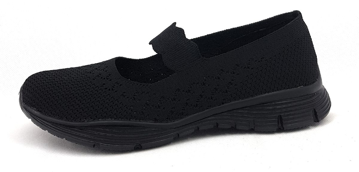 Skechers Seager-Power Hitter 49622 BBK Schwarz BBK black
