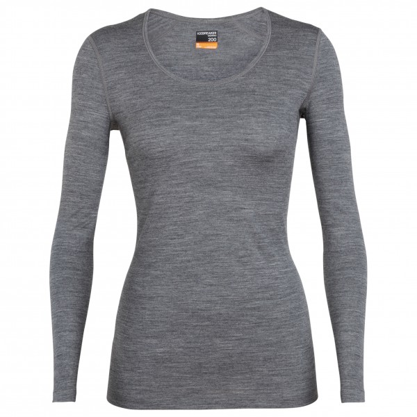 Icebreaker - Women's 200 Oasis L/S Scoop - Merinounterwäsche