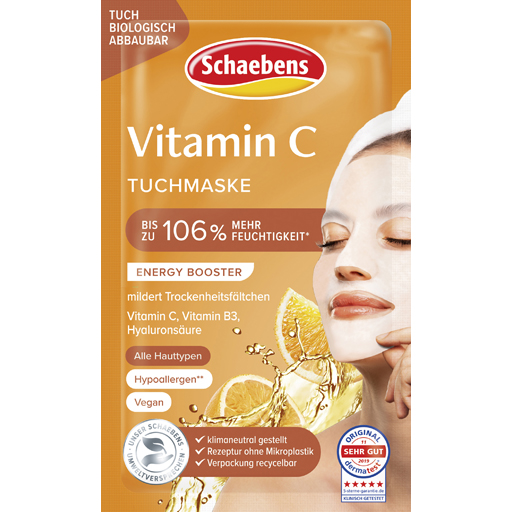 SCHAEBENS Vitamin C Tuchmaske  1 St  Gesichtsmaske