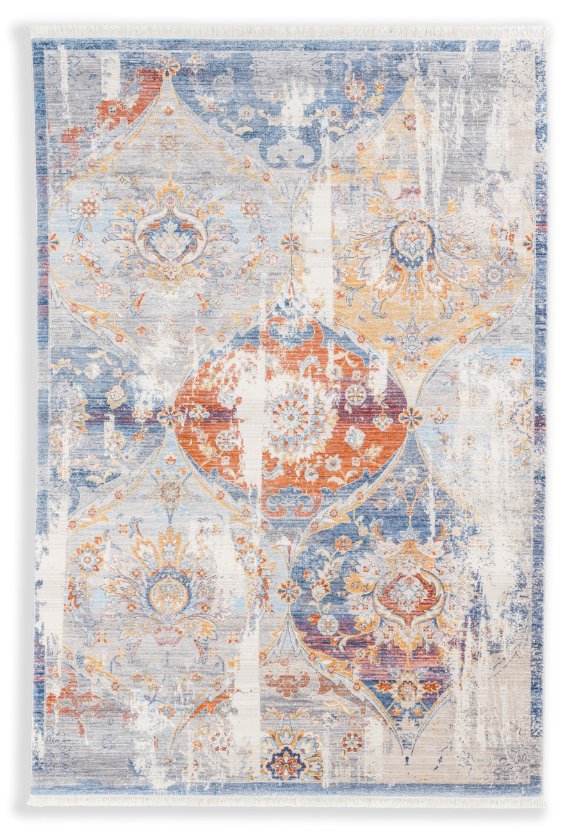 Schöner Wohnen Webteppich Mystik Orient Silber 160x235