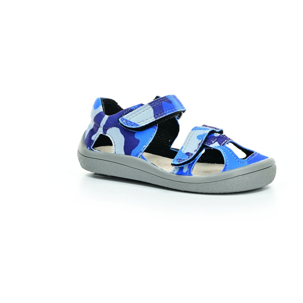 Beda Blue Military Barfußsandalen (BF 170050/SD/W/NP)