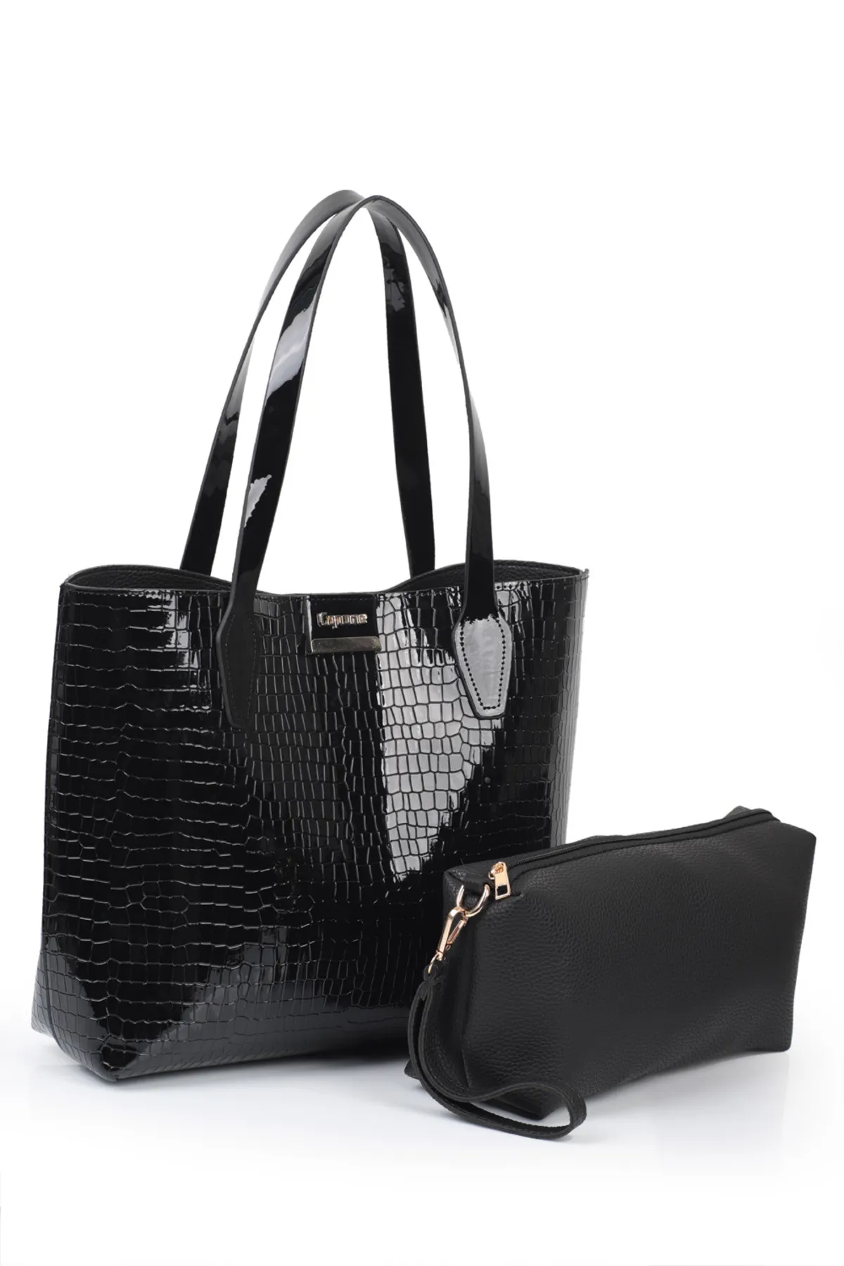 Capone Outfitters  Capone Bristol Schwarze Damen-Umhängetasche