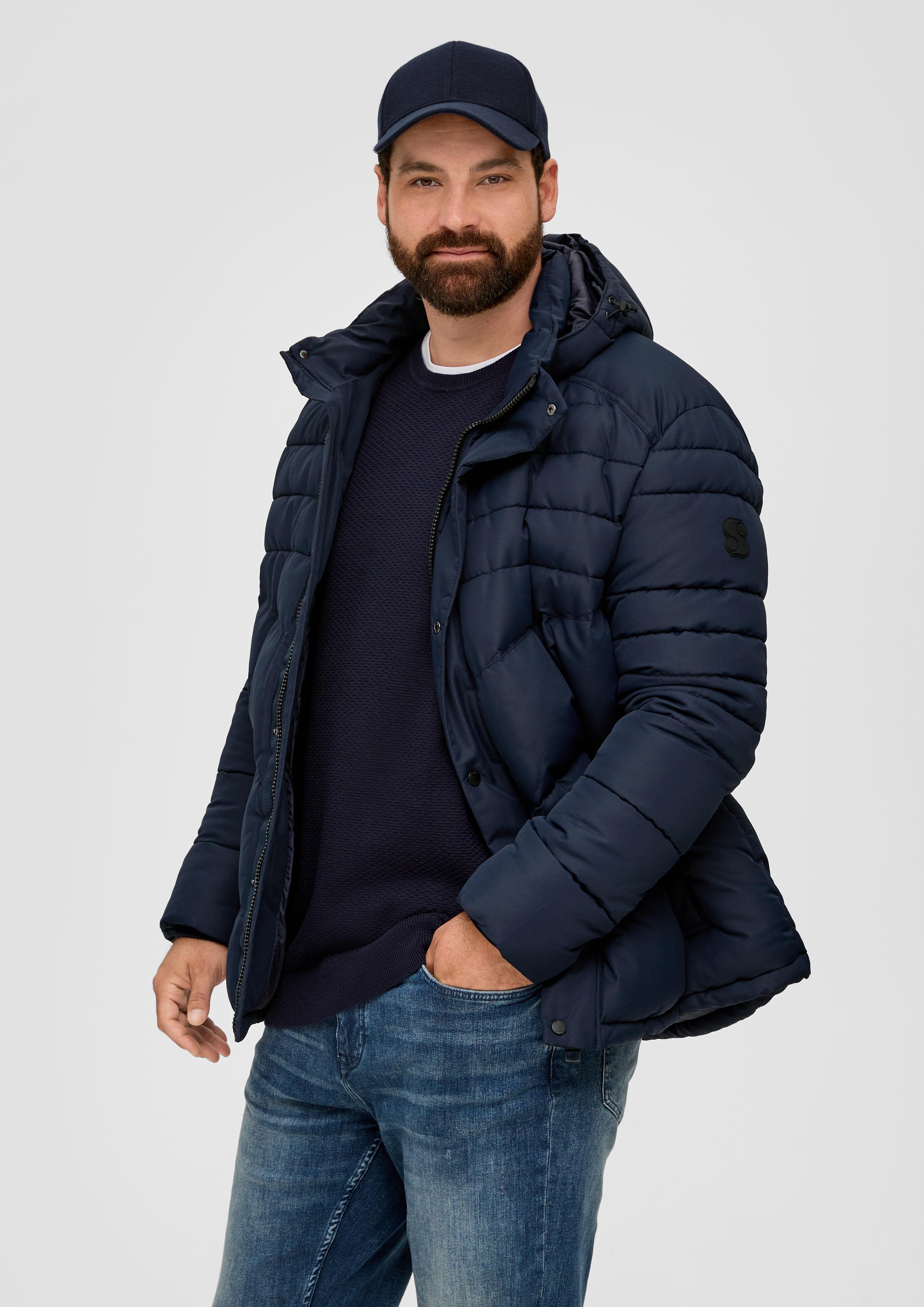 Sportive Steppjacke in strukturierter Qualität  2137154-5978
