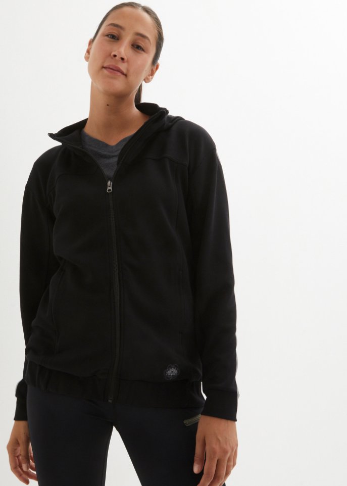 Ultrasofte Kapuzen-Sweatjacke mit Modal