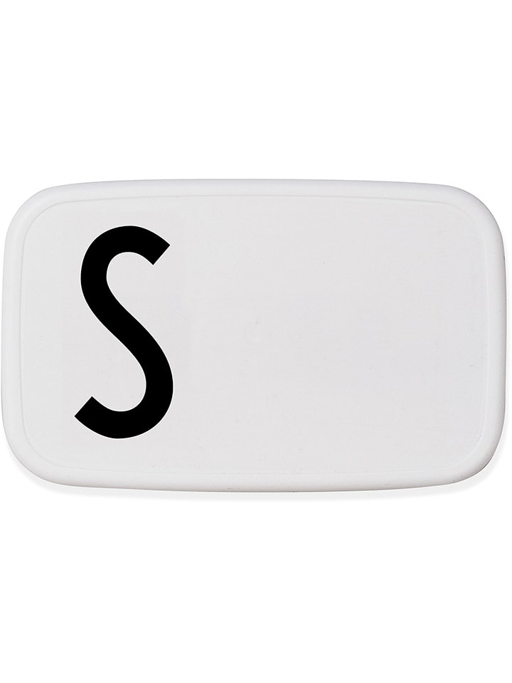 Design Letters Lunchbox in Weiß/ Schwarz - 700 ml günstig kaufen onesize