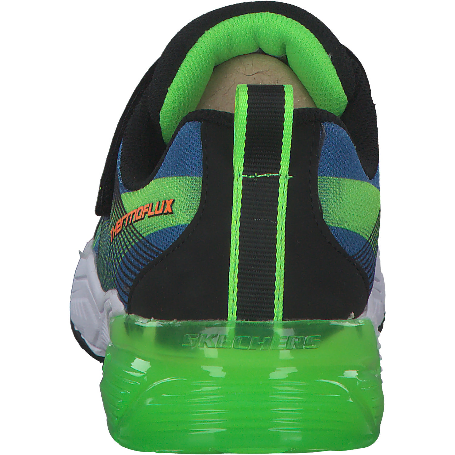 Skechers 403728L, Sneakers Low, Kinder, Blue/Lime