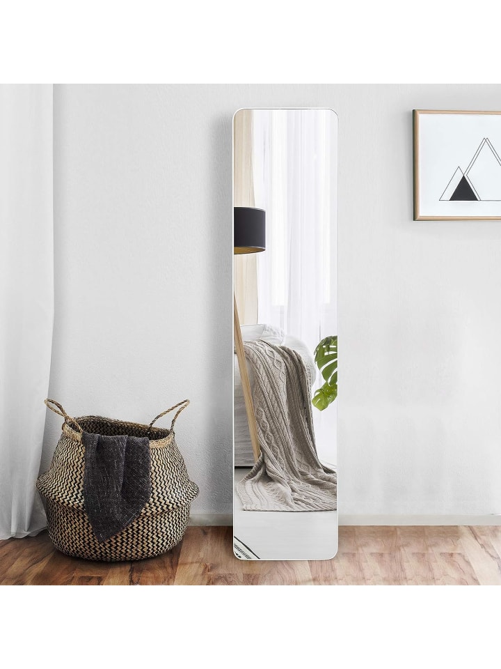 COSTWAY 2 in 1 Ganzkörperspiegel in Weiß günstig kaufen 160 cm