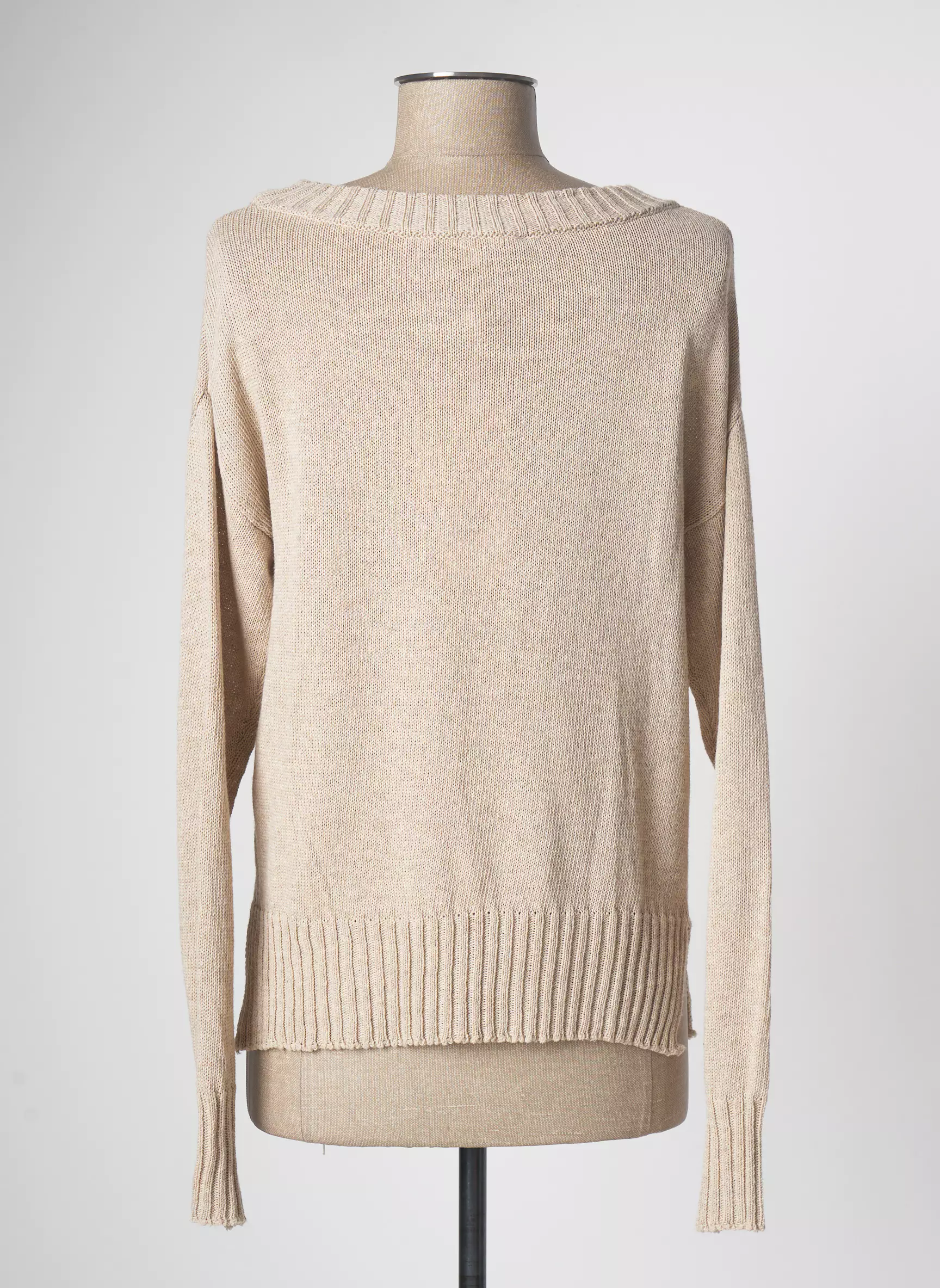 La Fee Maraboutee Pulls Femme couleur beige