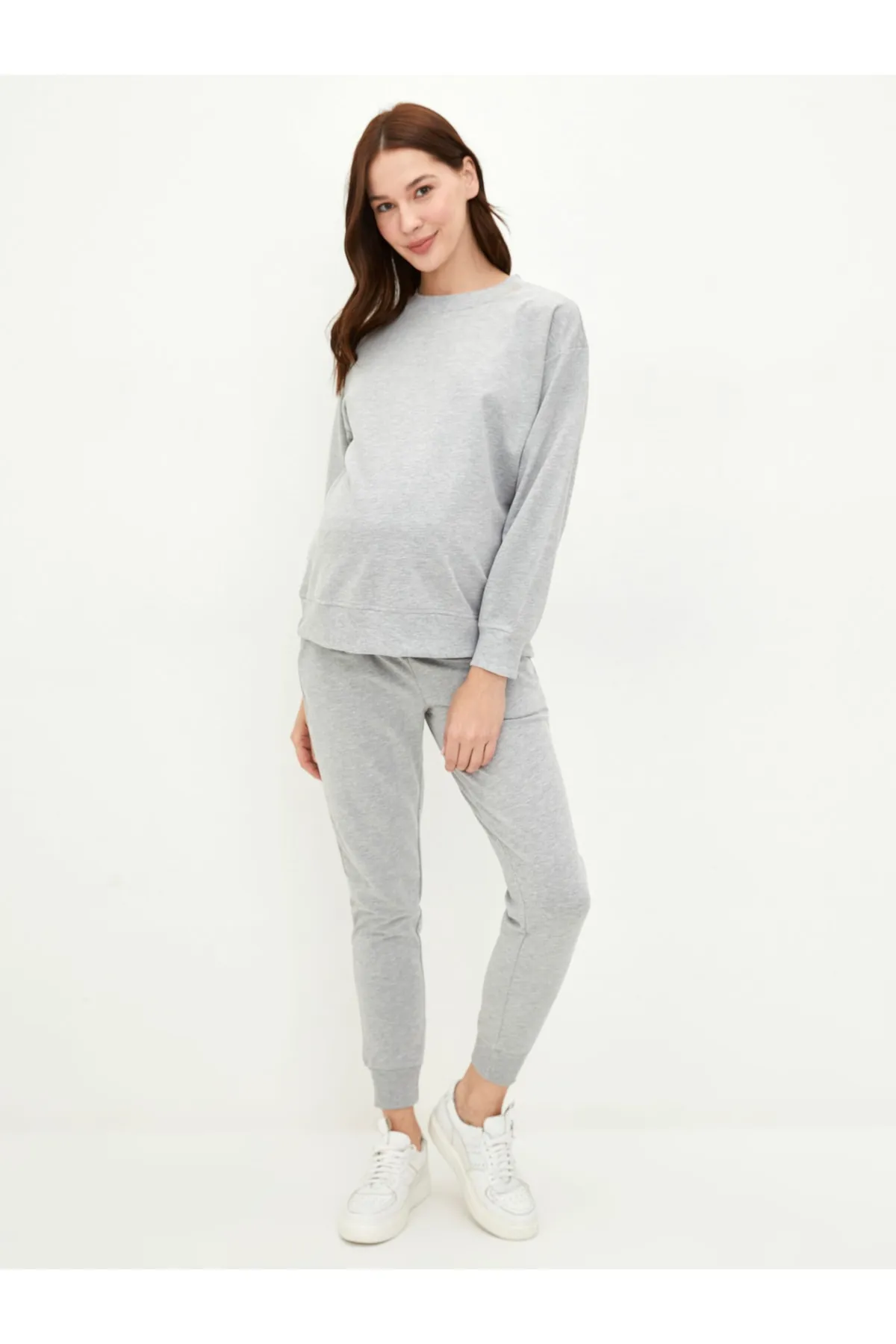 LC Waikiki  LCW – Gerade Umstands-Jogginghose mit Baucheinsätzen