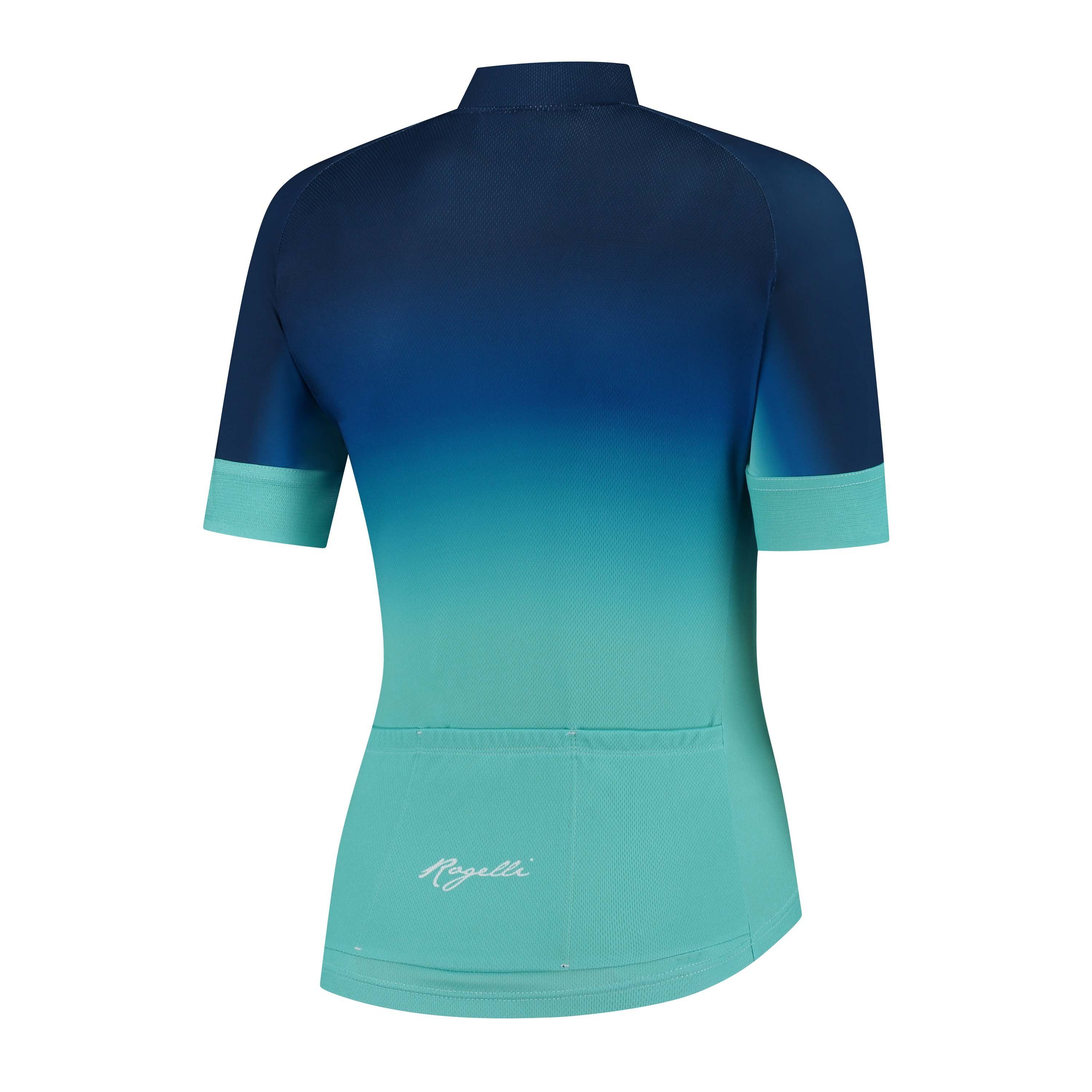 Rogelli Dream Türkis/Blau Damen Radtrikot Kurzarm