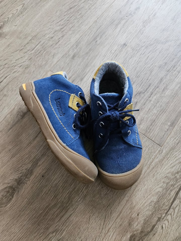 lamino Leder-Sneakers in Blau günstig kaufen 26