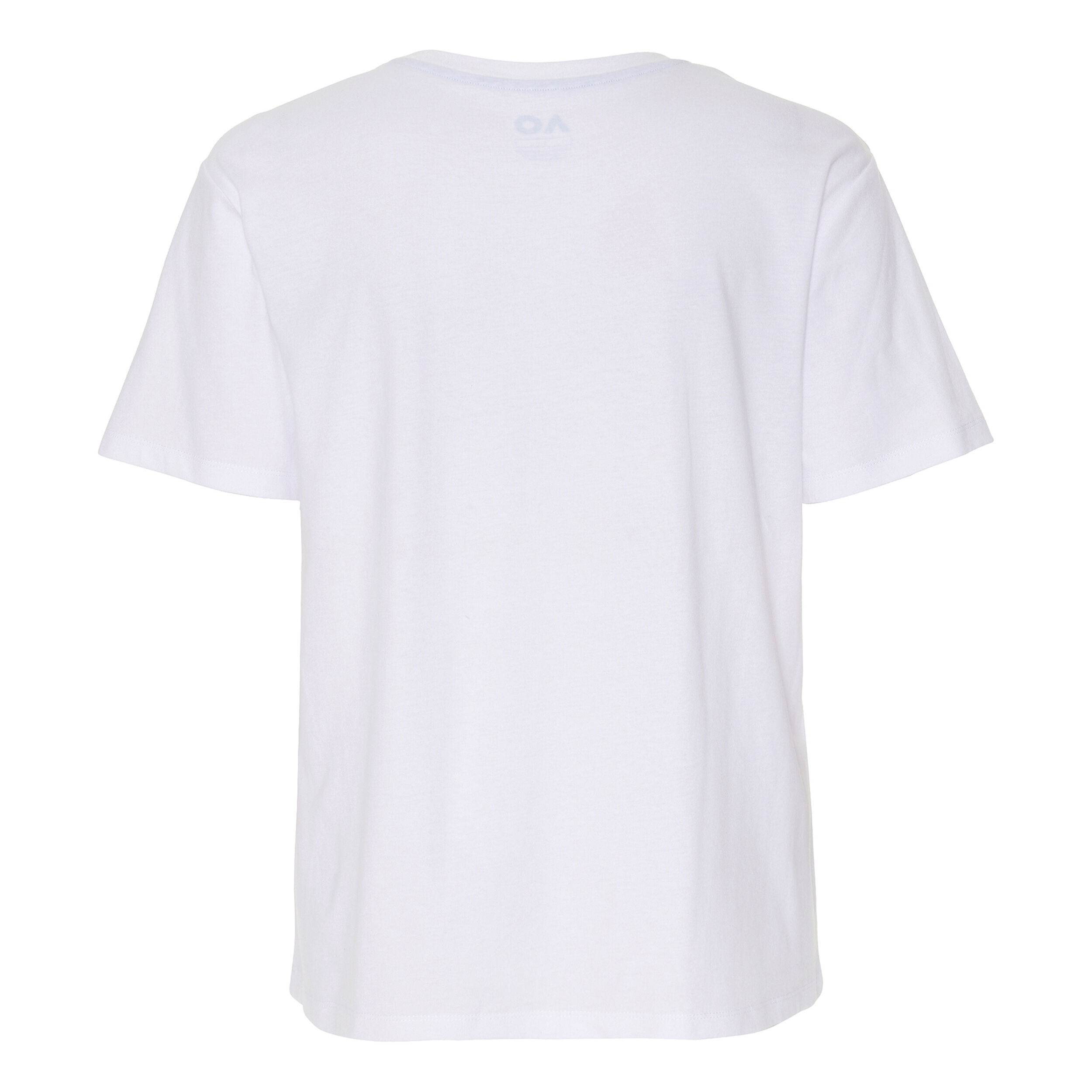 AO Dated Mosaic T-Shirt Damen - Weiß, Mehrfarbig