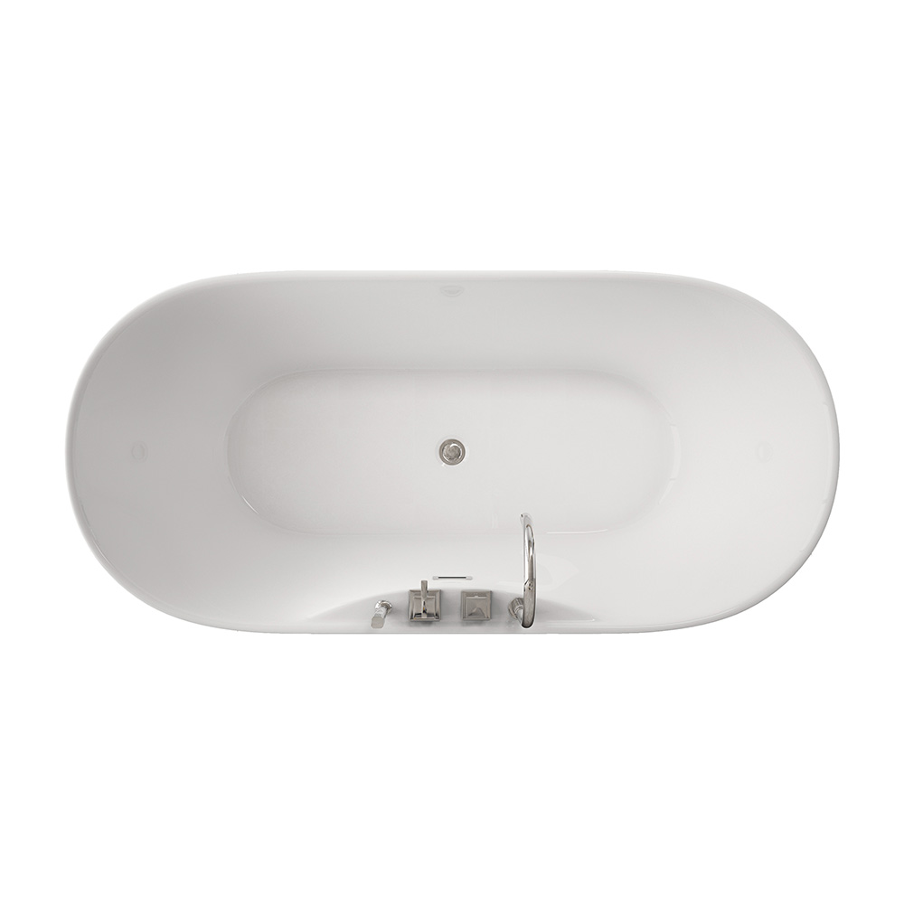 Home Deluxe Badewanne LENI mit Armatur