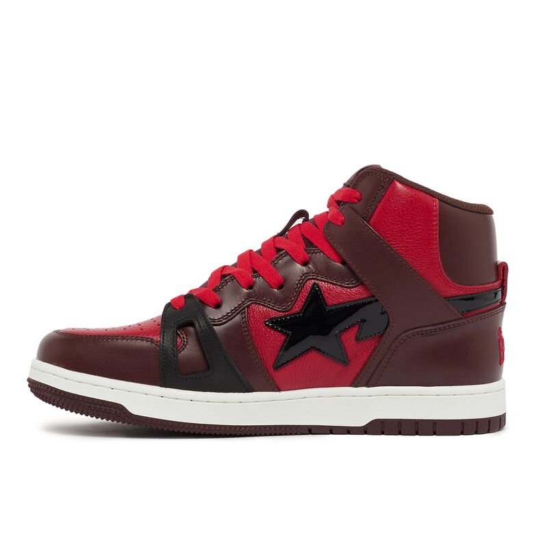 A Bathing Ape Bape Sta 93 Hi M1 red