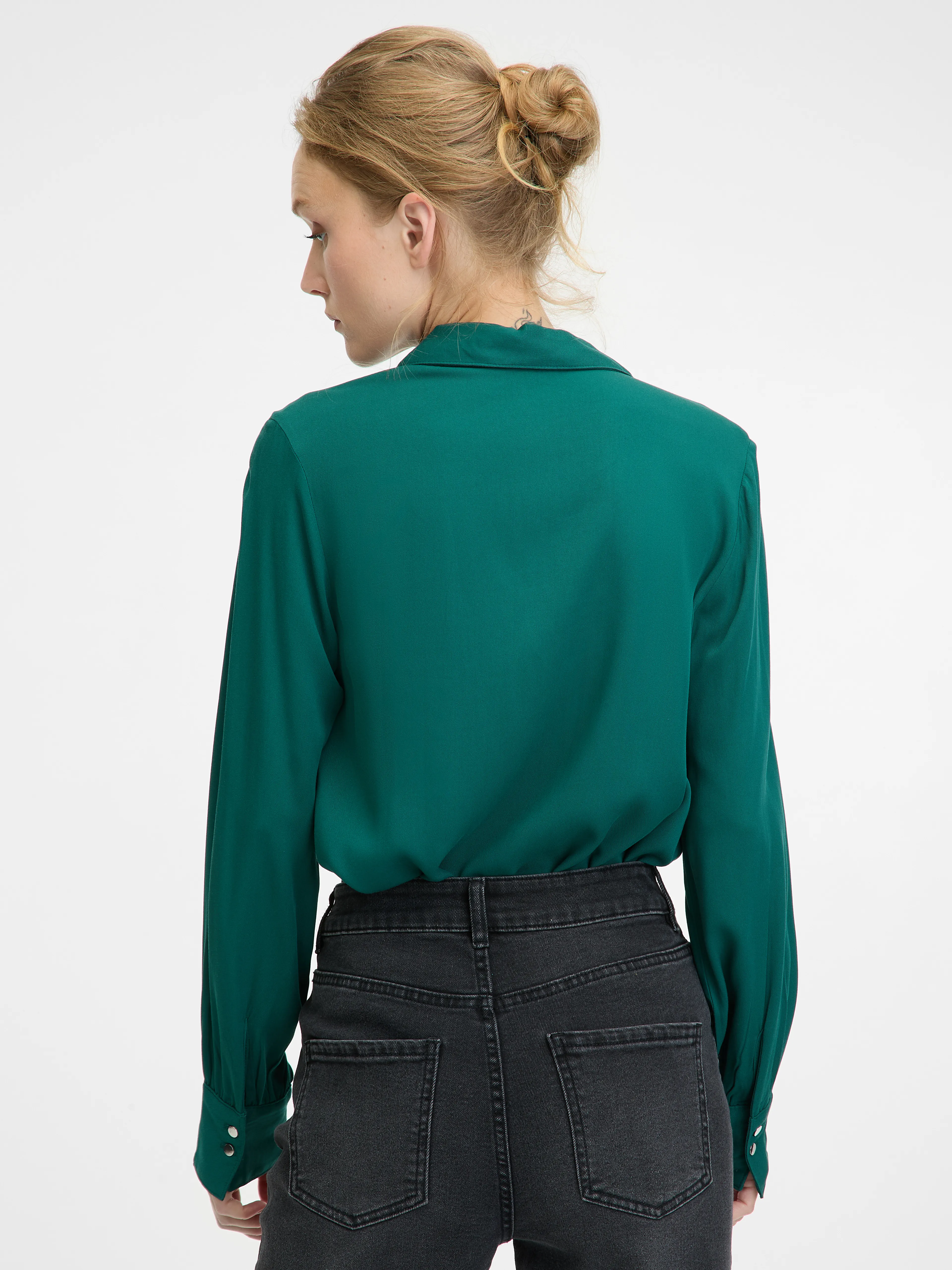 Grüne Damen-Bluse ORSAY