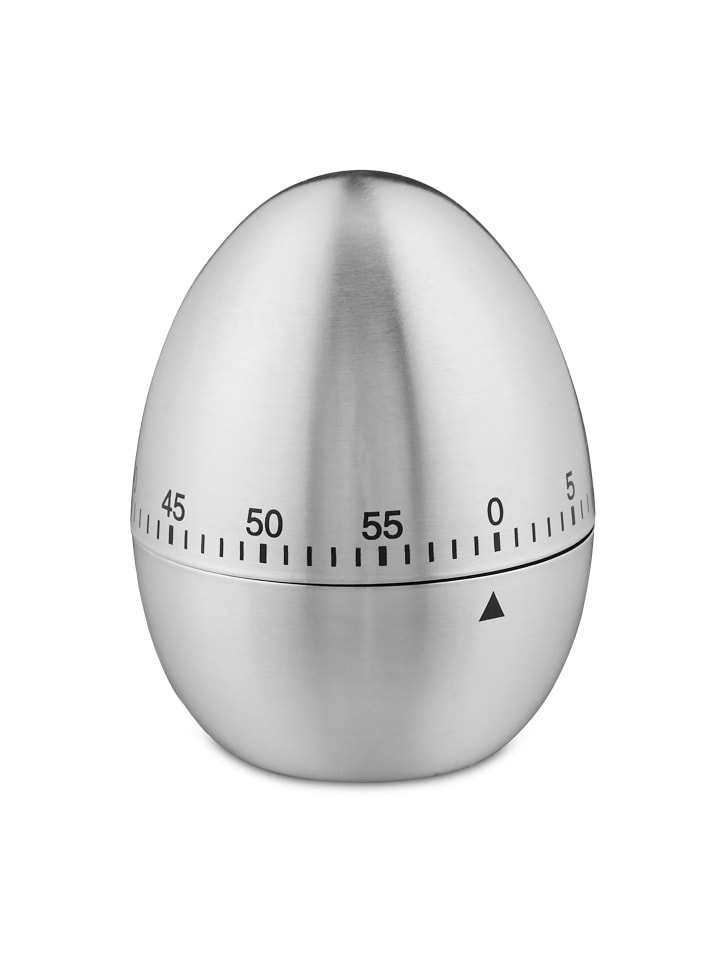 relaxdays Eieruhr in Silber günstig kaufen onesize