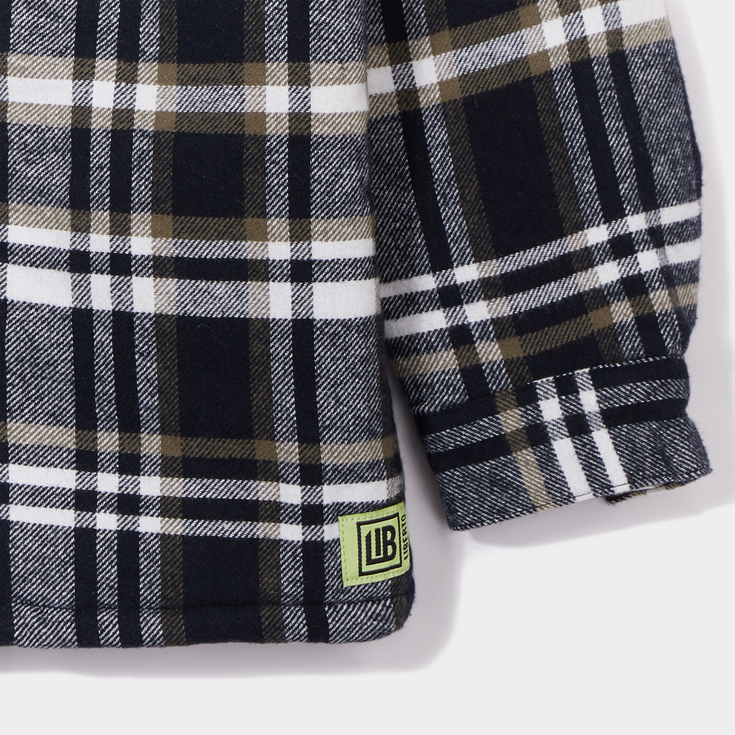 Surchemise manches longues coton Liberto noir garçon | La Halle