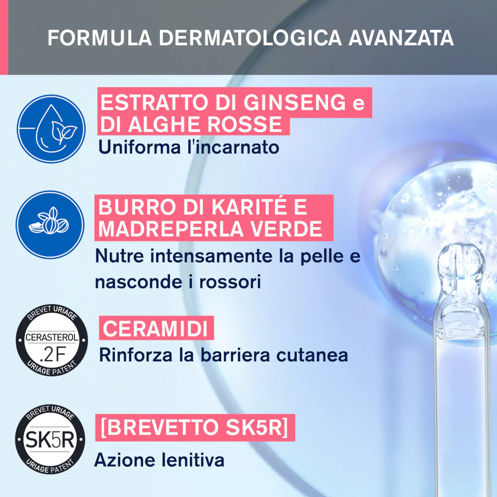 Crema facial de día calmante ROSÉLIANE Anti-Rojeces