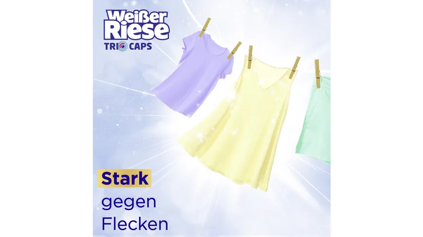 Weißer Riese Vollwaschmittel Universal Trio-Caps Floral Sensation Lotus 216 g
