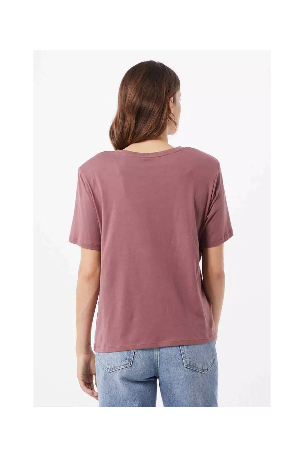 Jacqueline De Yong Tshirts Femme couleur rose