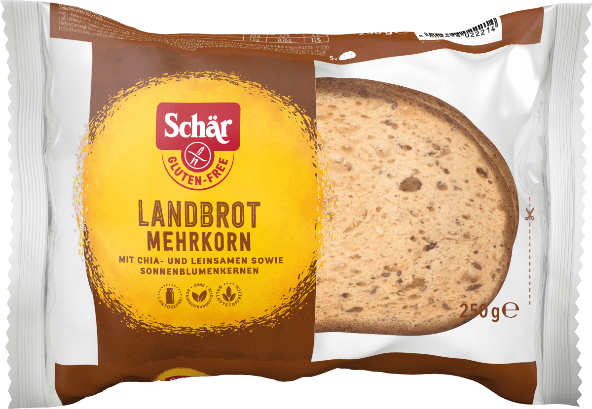 Brot, Mehrkorn (5 Stück), 250 g