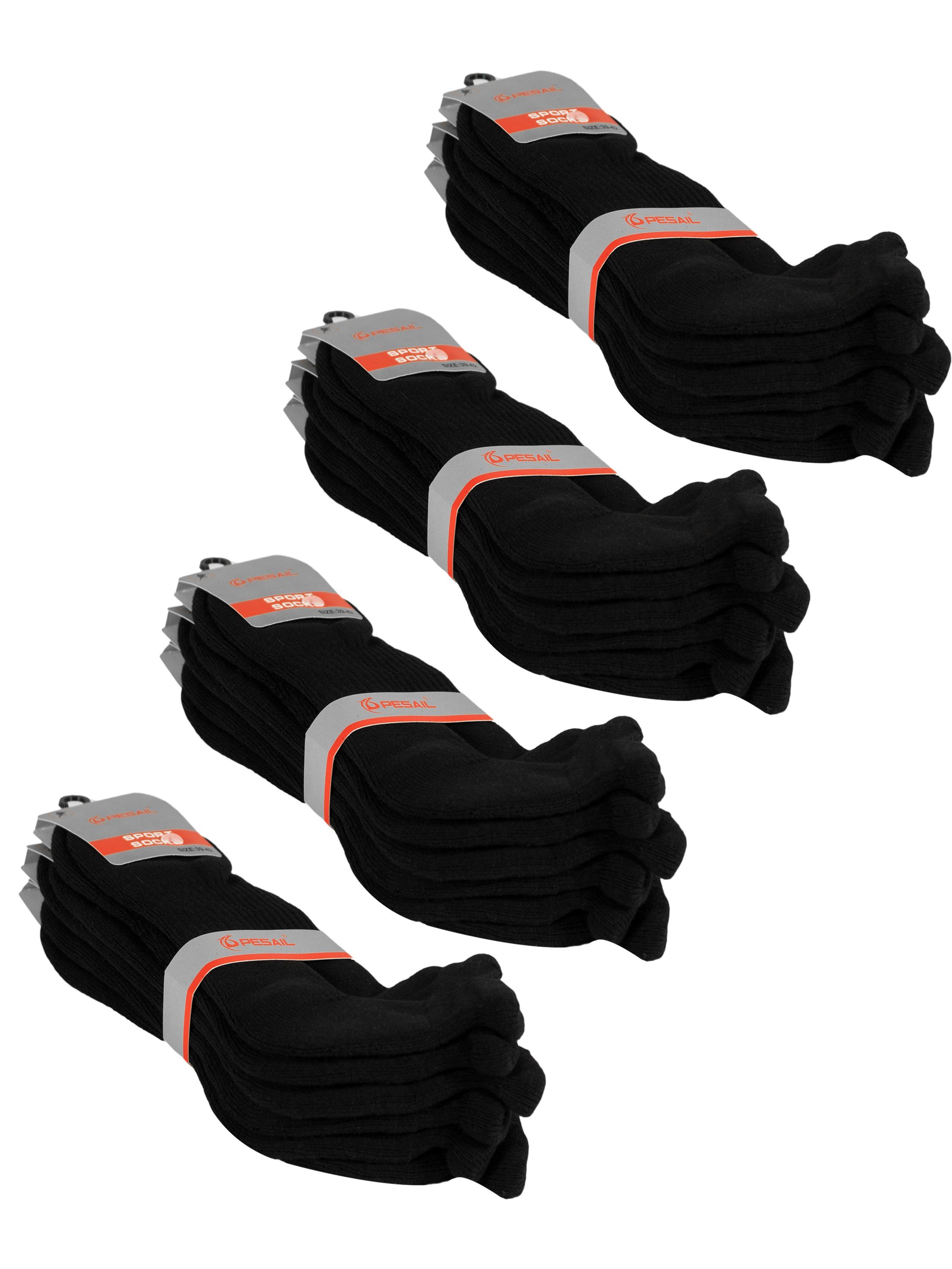 TEXEMP Thermosocken 12 Paar Thermo Socken Winter Sport Socken Dicke Socken Arbeitssocken Warme Skisocken (Packung, 12 Paar) Mit Innenfleece