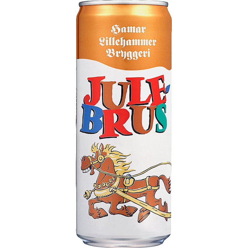 Julebrus 0,33 l sleek Hamar