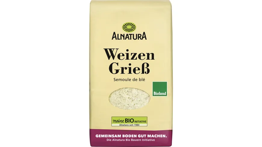 Alnatura Bio Bioland-Weizengrieß 500 g