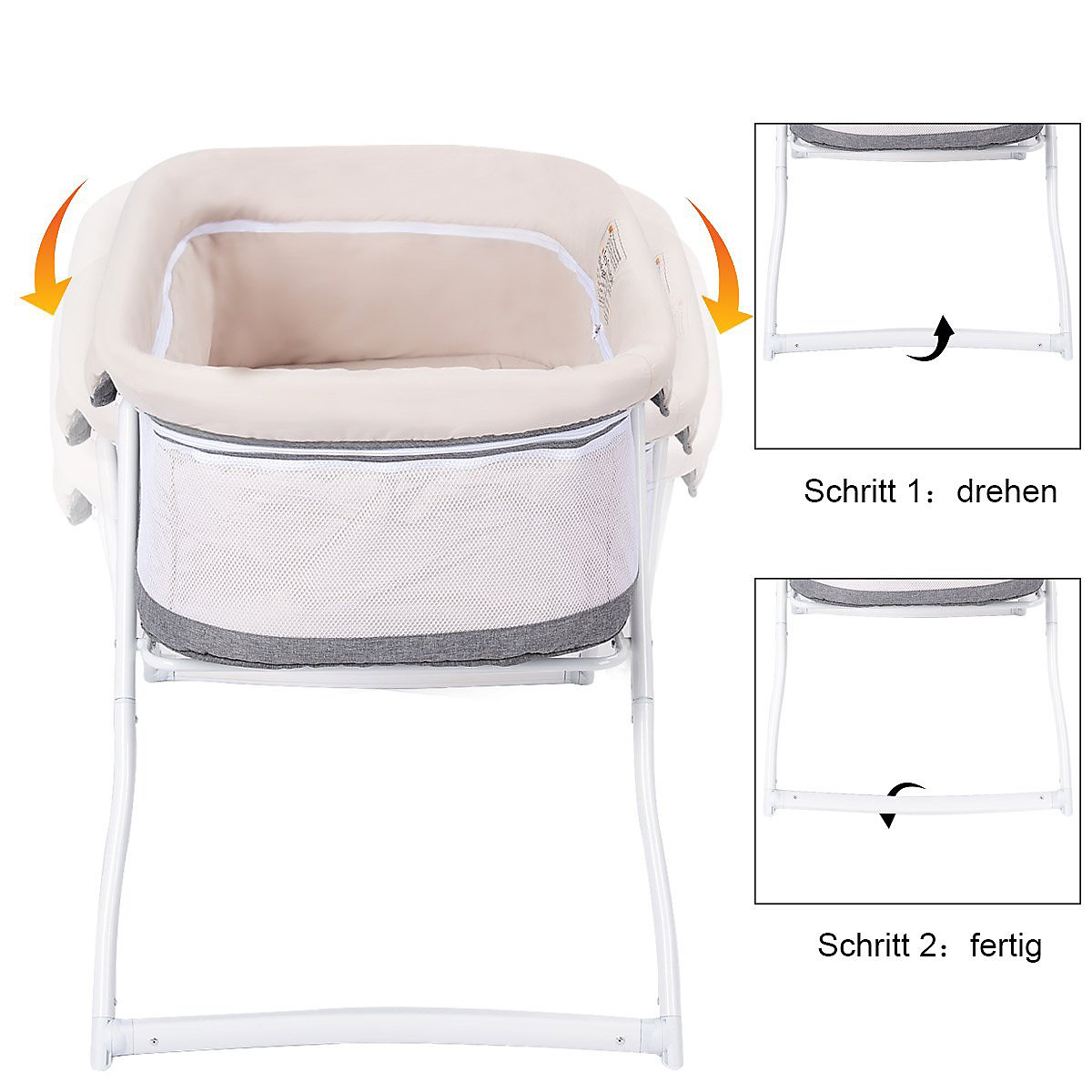 Reisebett Babywiege mit Matratze