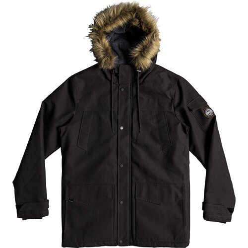 QUICKSILVER HERREN WASSERABWEISENDER KAPUZENPARKA STORM DROP 5K