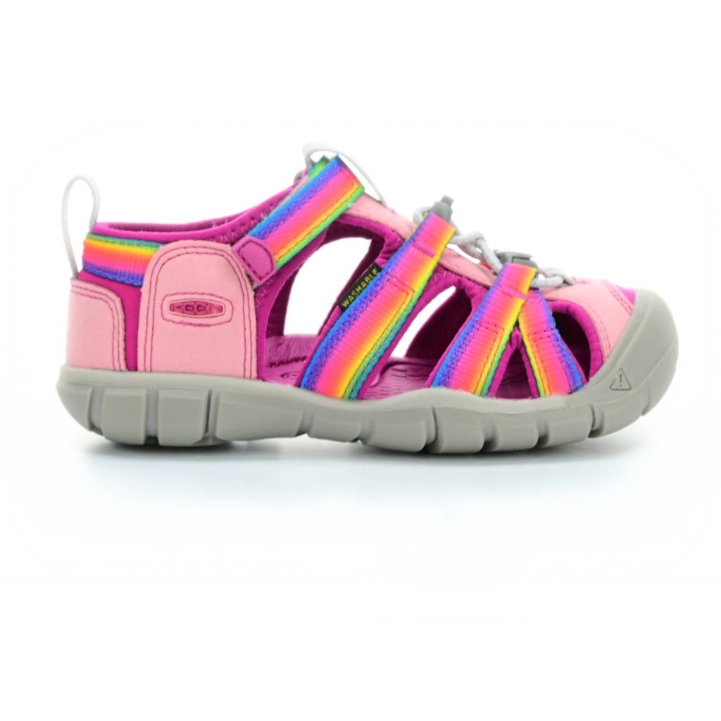Keen Seacamp Rainbow/Festival Fuchsia (CNX) Sandalen