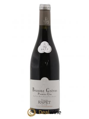 Beaune 1er Cru Grèves Rapet Père & Fils  2017 - Lot de 1 Bouteille