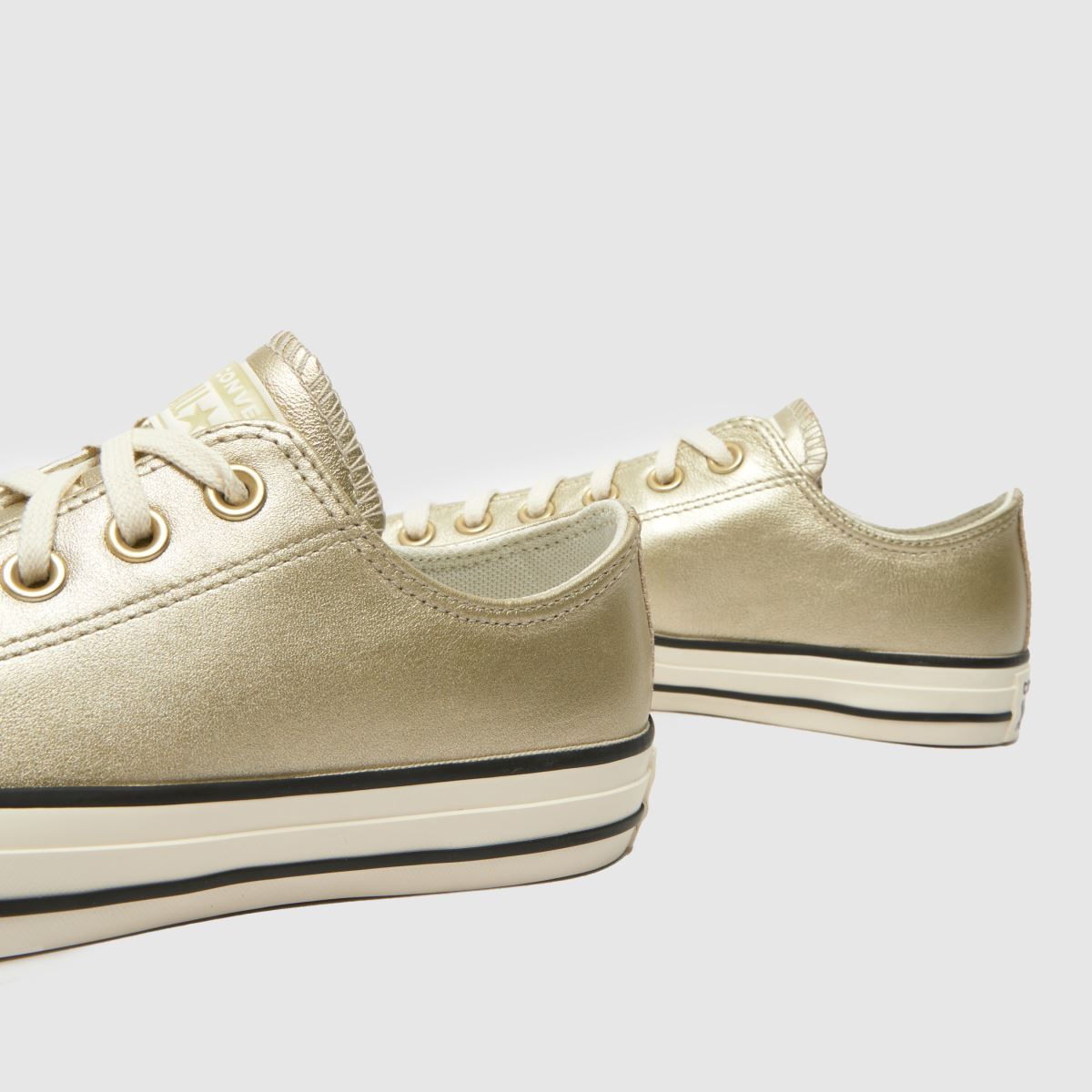 Converse All Star Ox cipők arany színben
