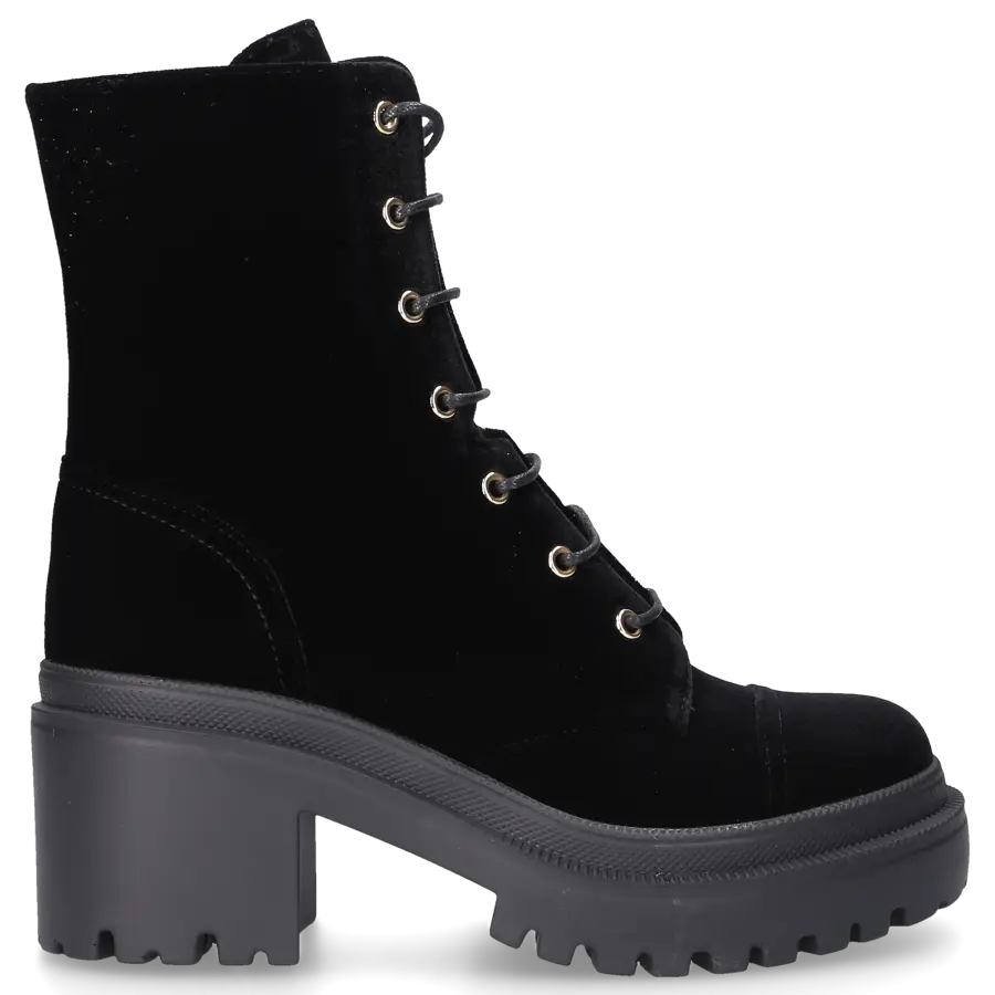 Giuseppe Zanotti - Stiefeletten VERONICA Veloursleder - schwarz