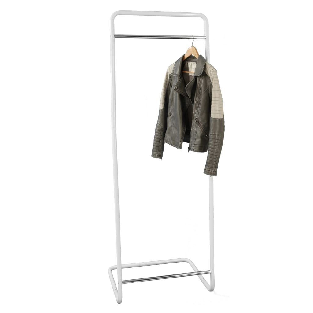 V-Part Stoffschrank Kleiderständer Weiß (1-St)