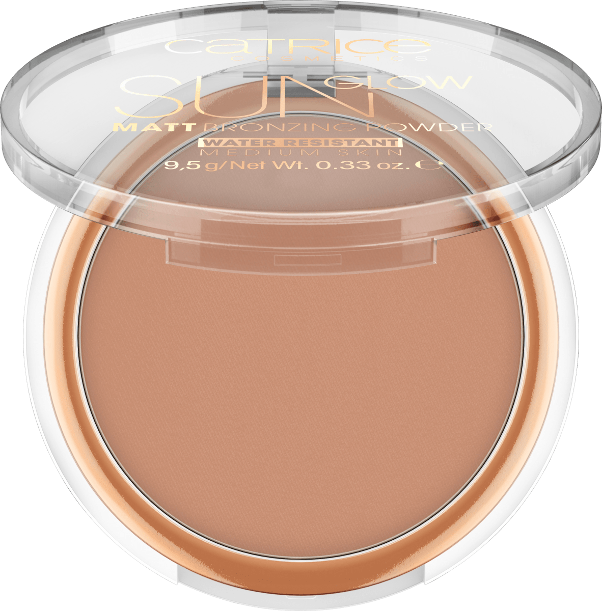 Bronzing Puder Sun Glow Matt 030 Medium Bronze, 9,5 g