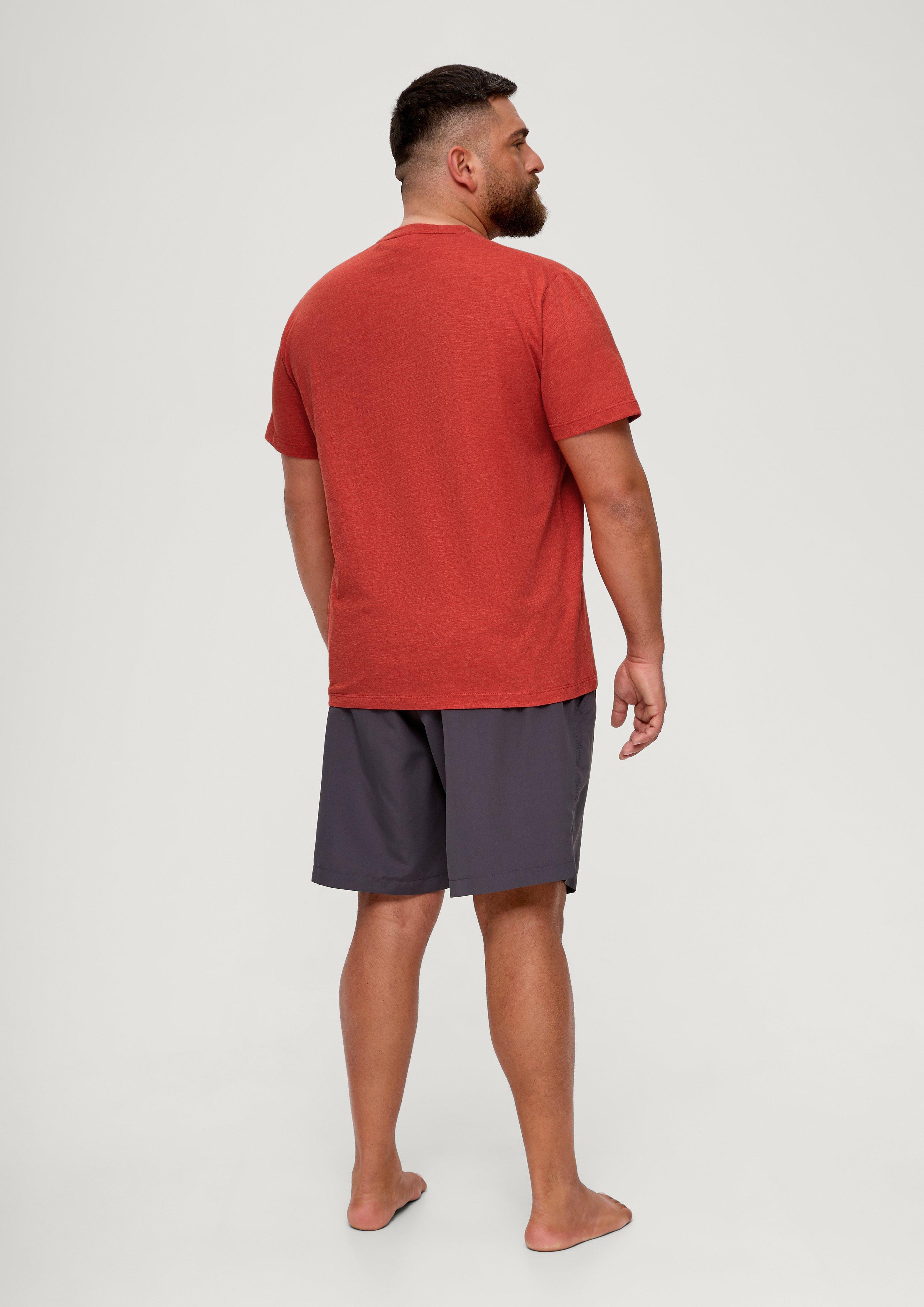 T-Shirt mit Frontprint  2135631-30D2