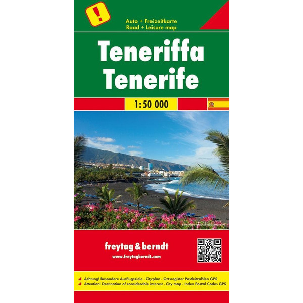 Teneriffa 1 : 50 000 - Wanderkarte