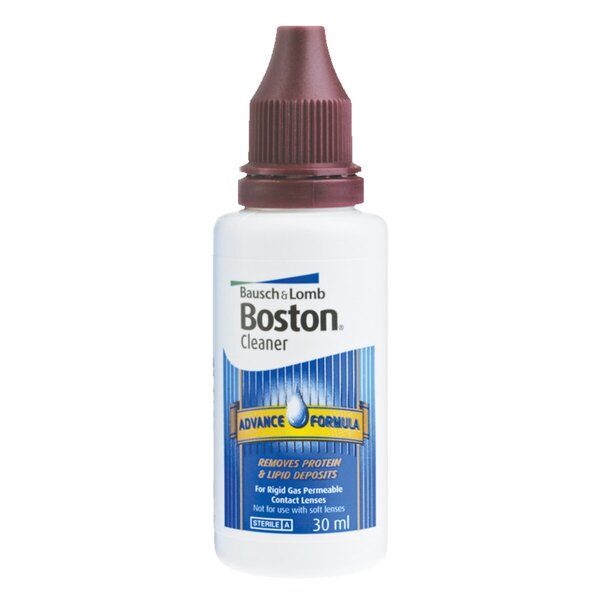 Solução de limpeza para lentes de contato Bausch & Lomb Boston para dispositivos médicos - 30ml
