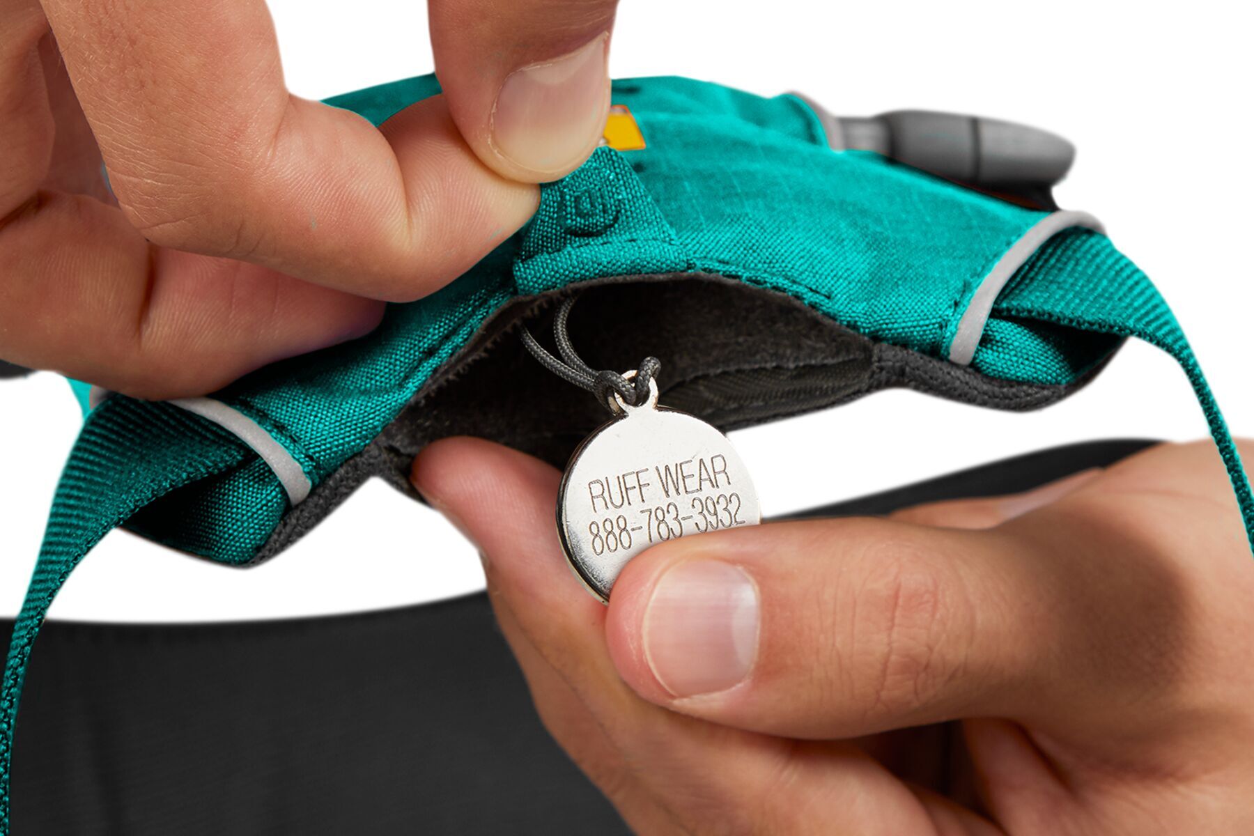 Ruffwear Hundegeschirre Ruffwear Geschirr Front Range türkis M
