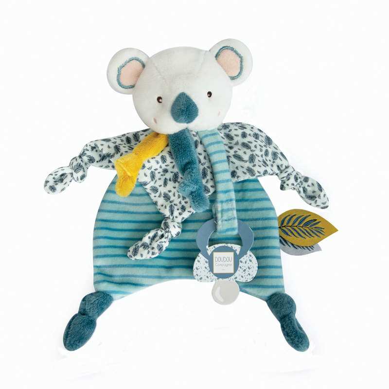 Doudou attache-sucette Yoca le koala Doudou et Compagnie
