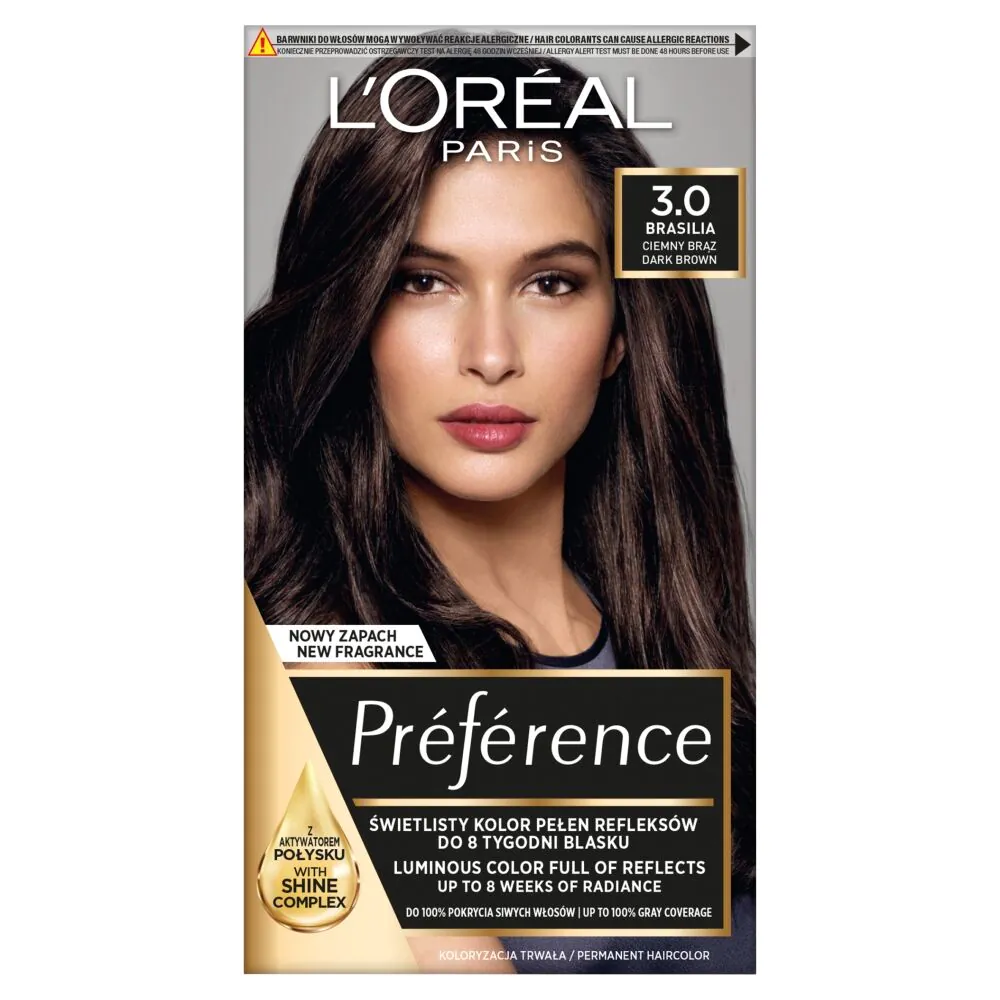 L'OréalPreference boja za kosu 3.0 Brasilia