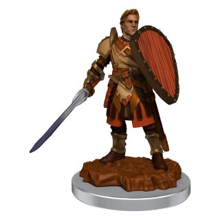 D&D Nolzur's Marvelous Miniatures: Human Fighters (unpainted) (2)