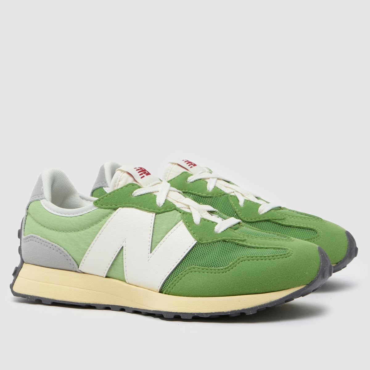 New Balance gröna 327 Pojkar Ungdomsskor