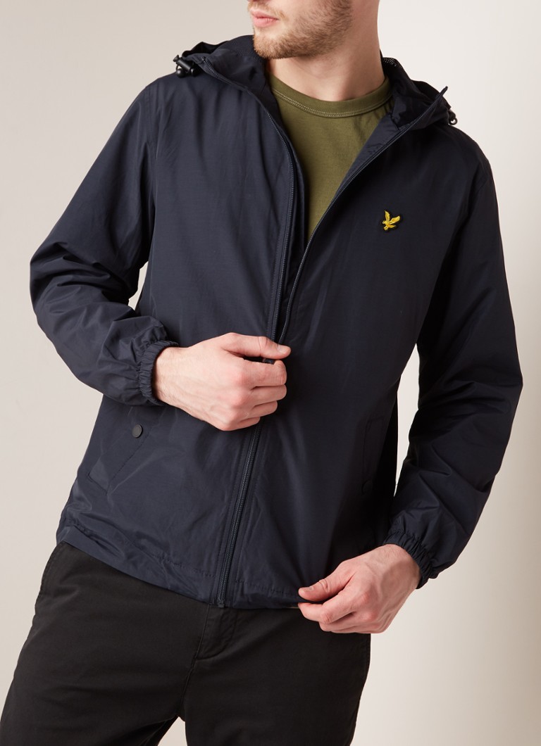 Jachetă cu glugă și căptușeală din plasă Lyle & Scott
