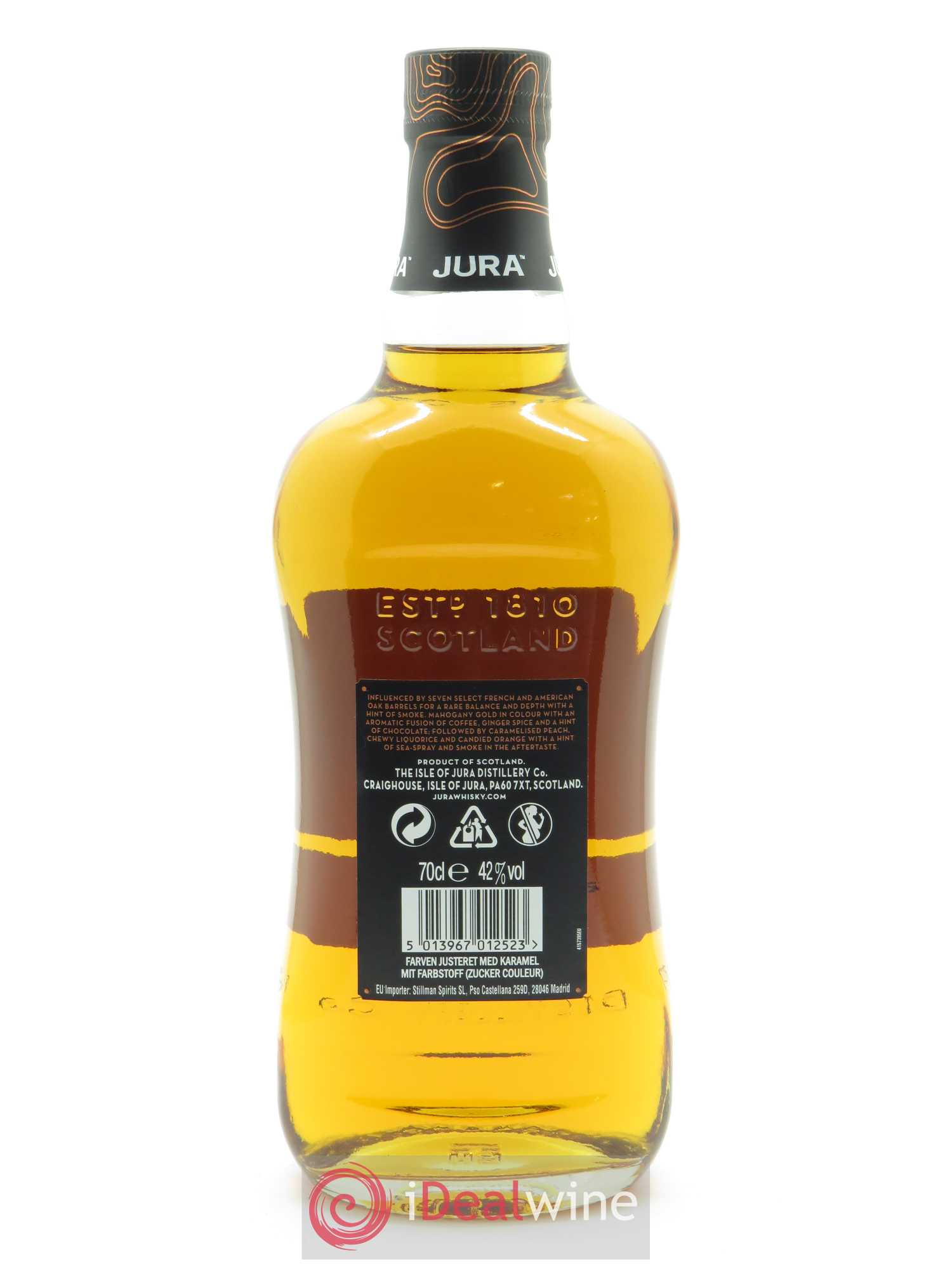 Whisky Jura Single Malt Seven Wood (70 cl)  - Lot de 1 Bouteille